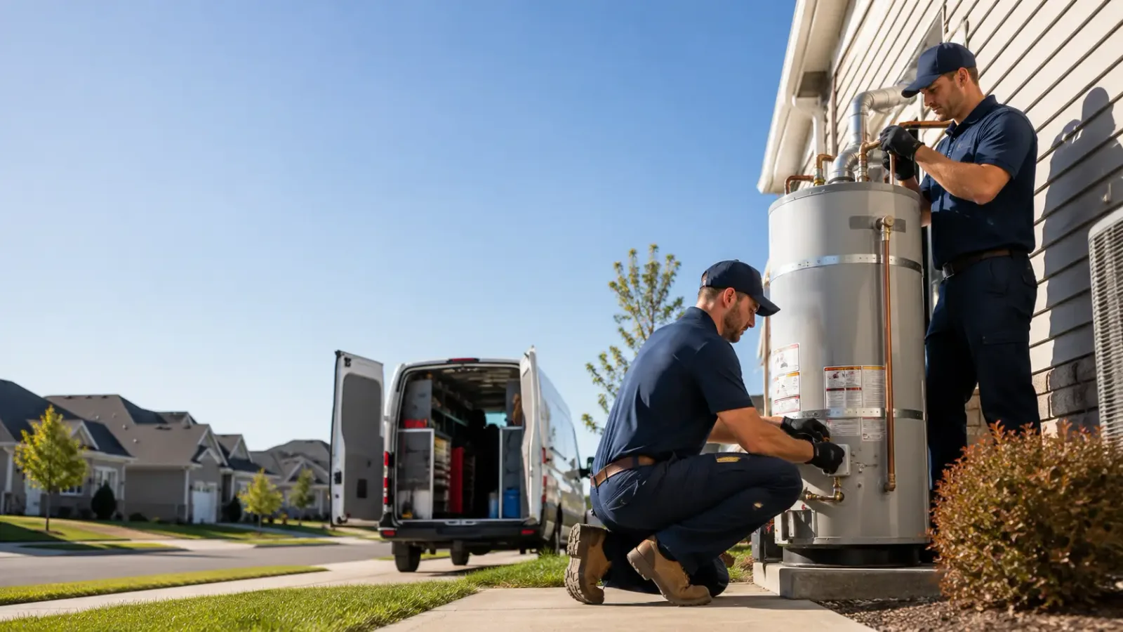 Water Heater Installation in Sterling, KS